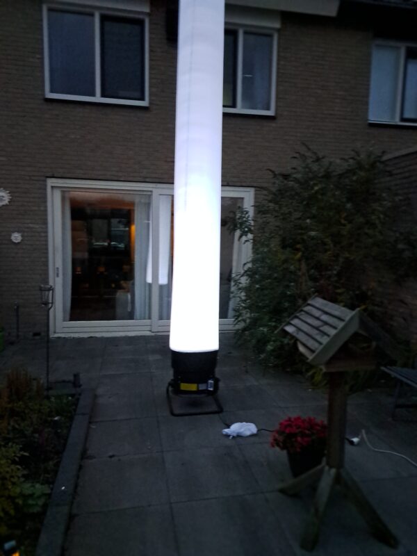 skytube 6 meter wit met verlichting skytube 6 meter wit met verlichting